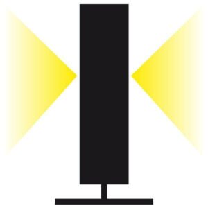 Lampada monitor fly bifaccia Shatterproof - immagine 2